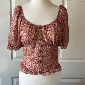 Active USA Peasant top size medium